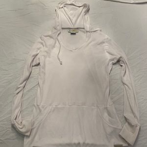 Exofficio White Insect Shield Hoodie